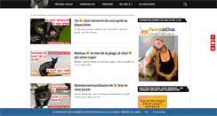 Desktop Screenshot of laviedeschats.com